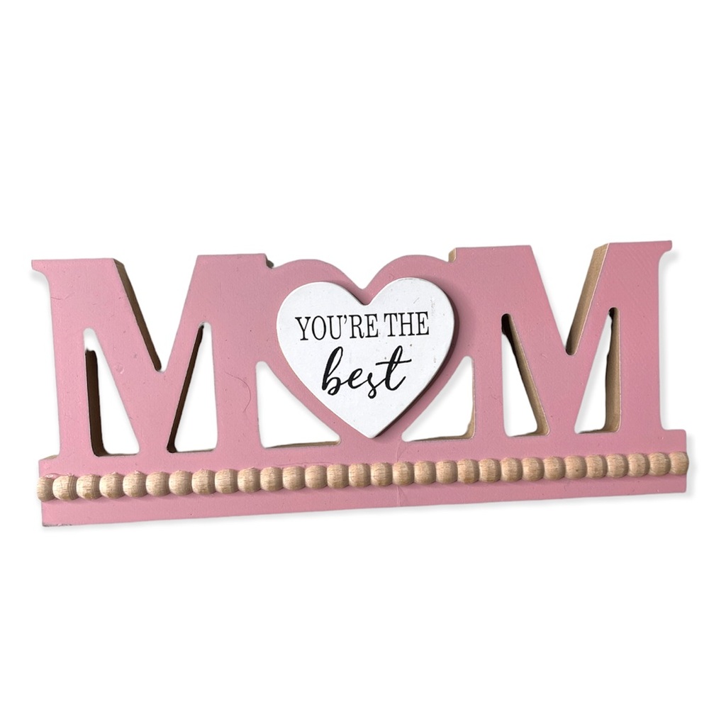Best Mom wooden sign Mother’s Day gift